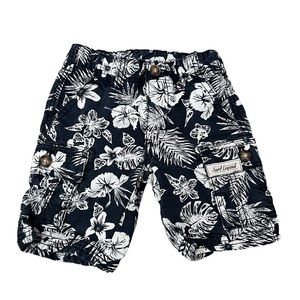 Carter’s 4T Black Floral Cargo
